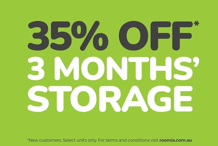 Roomia Self Storage - St Marys Promotion